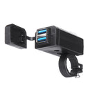 QC3.0 Waterproof Double USB Motorcycles Super Fast Charger Socket For Motorcycle