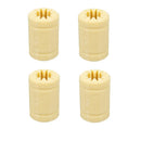 Machifit 4pcs LM8UU Solid Polymer Linear Bearing For CNC Tool
