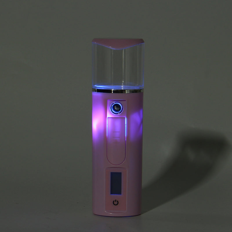 3 IN 1 Nano Sprayer Water Meter USB Humidifier with Mobile Power Negative Ion Handheld Beauty Instrument