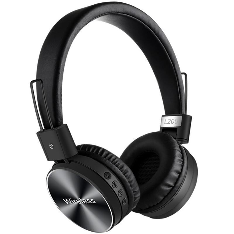 L200 Dual Mode bluetooth4.2 + USB Wired Stereo Stretchable Headphone Rechargeable Sport Gaming Headset Support TF Card Reading