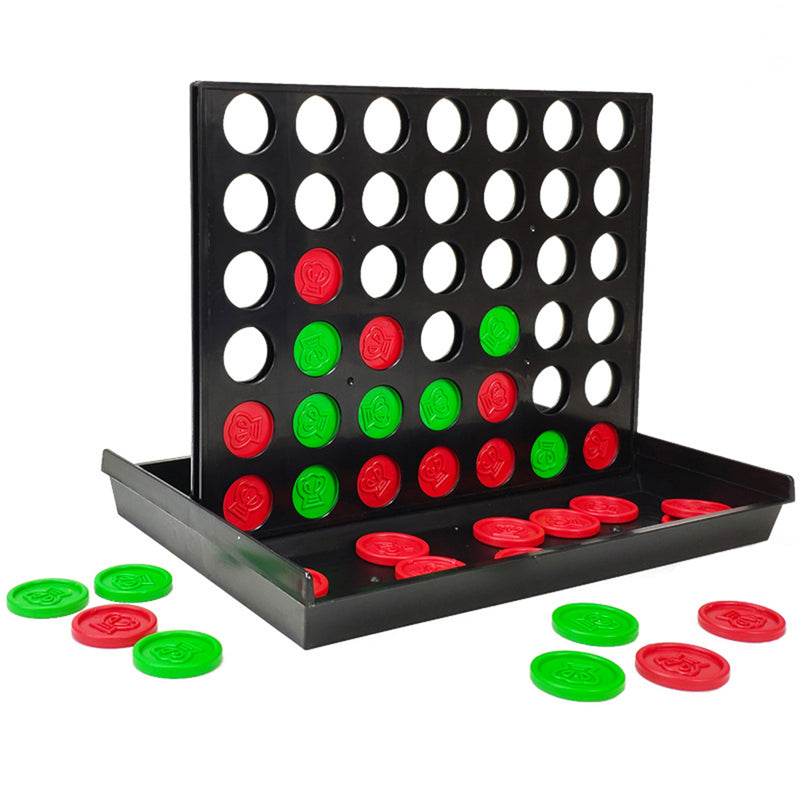 Connect In A Row 4 In A Line Board Game Toy Set Backgammon Kids Child Educational Toys Gift Family Fun