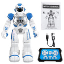LED Electronic Dancing Robot Smart Walking Dancing Music Light Toys Kids Gift