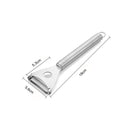 KCASA KC-SP01 Multifunctional Stainless Steel T Shape Fruit Vegetable Peeler With Swivel Blade