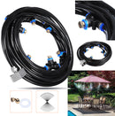 20M+3M Outdoor Mist Coolant System Water Sprinkler Garden Patio Mister Cooling Spray Kits Micro Irrigation Set With 36 Spray Nozzles