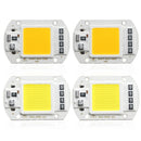 1X 5X 10X 50W 4200LM Warm/White DIY COB LED Chip Bulb Bead 60x40mm For Flood Light AC110/220V