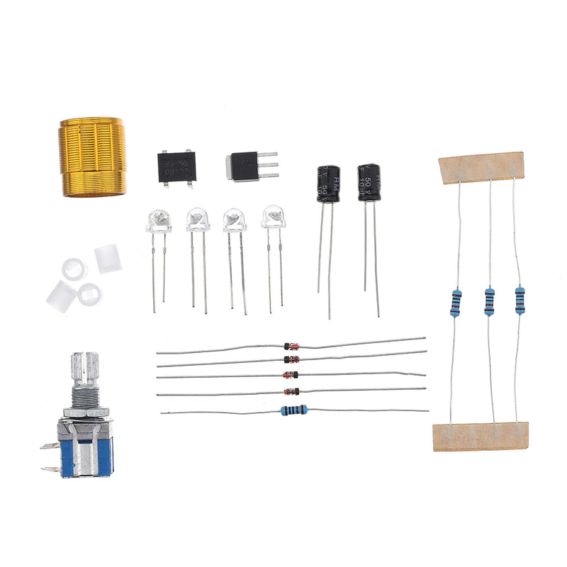 Relay 4-way Audio Input Signal Selector DIY Kit Switching RCA Audio Input Selection Board of Button Switch for Amplifier