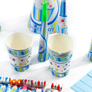 16Pcs Children's Birthday Party Supplies Kids Napkin Banner Tableware Decorations