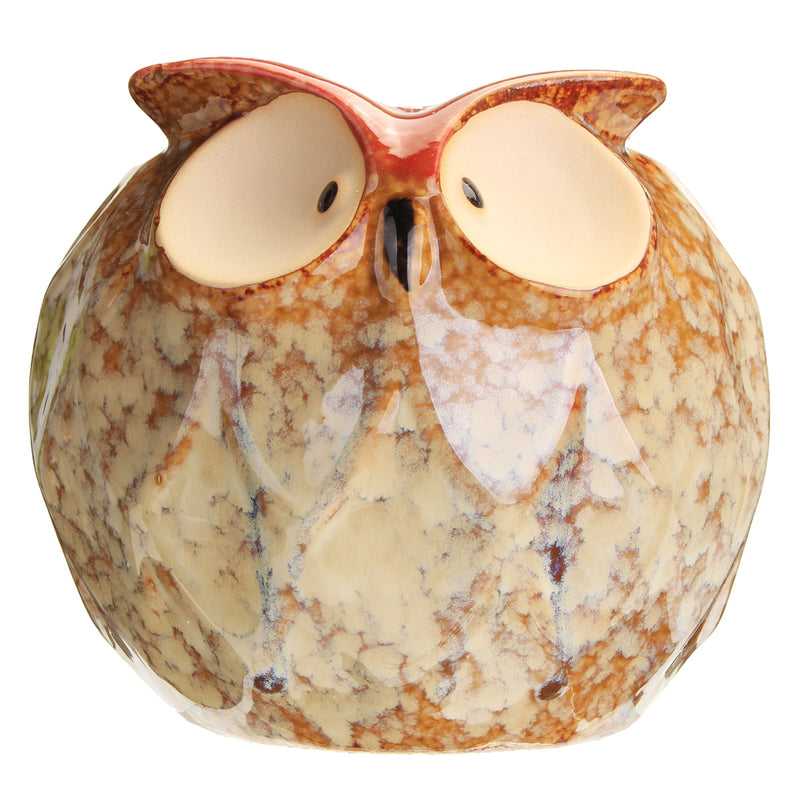 Garden Home Flower Pot Owl Ceramic Crafts Decoration Planter 4.7 Inch Succulent Plants Pot