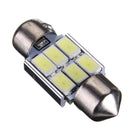 31mm 5630 6-SMD Festoon LED Interior Map Dome Lights Bulb DE3175 3022 3021 2W White 10PCS