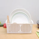 Xiaomi QUANGE 2 Pcs/pack Desktop Storage Basket Kitchen Plastic Hollow Basket Storage Box Bathroom Cosmetic Storage Organizer Holder