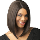 Female Mid-Bobo Head Short Straight Inside Buckle Pear Head Wig