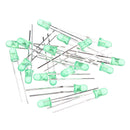 160pcs 3mm LED Diode Yellow Red Blue Green Light Assortment DIY Kit