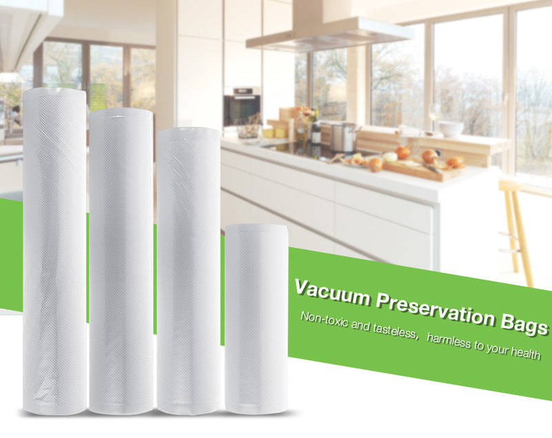 KCASA KC-VB02 17x500cm Vaccum Seal Ring Bag Roll Food Sealer machine Bag Kitchen Storage Fresh-keeping