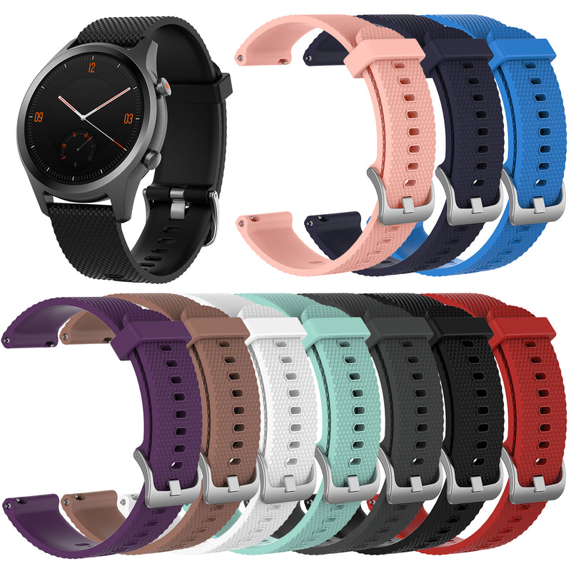 Bakeey 20mm Watch Band Universal Silicone Grain Replacement for Smart Watch