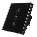 AC 100-240V 10A WiFi Smart Home Switch Wall Light Touch EU 86 Type Switch Panel App Control For Amazon Alexa Google Home EWelink