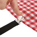 4 PCS Bed Sheet Clips Clip Straps Suspender Fasteners Adjustable Bed Sheet
