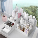 Plastic Desktop Makeup Cosmetic Organizer Cosmetic Storage Box Stationery Pen Holder Home Decorations