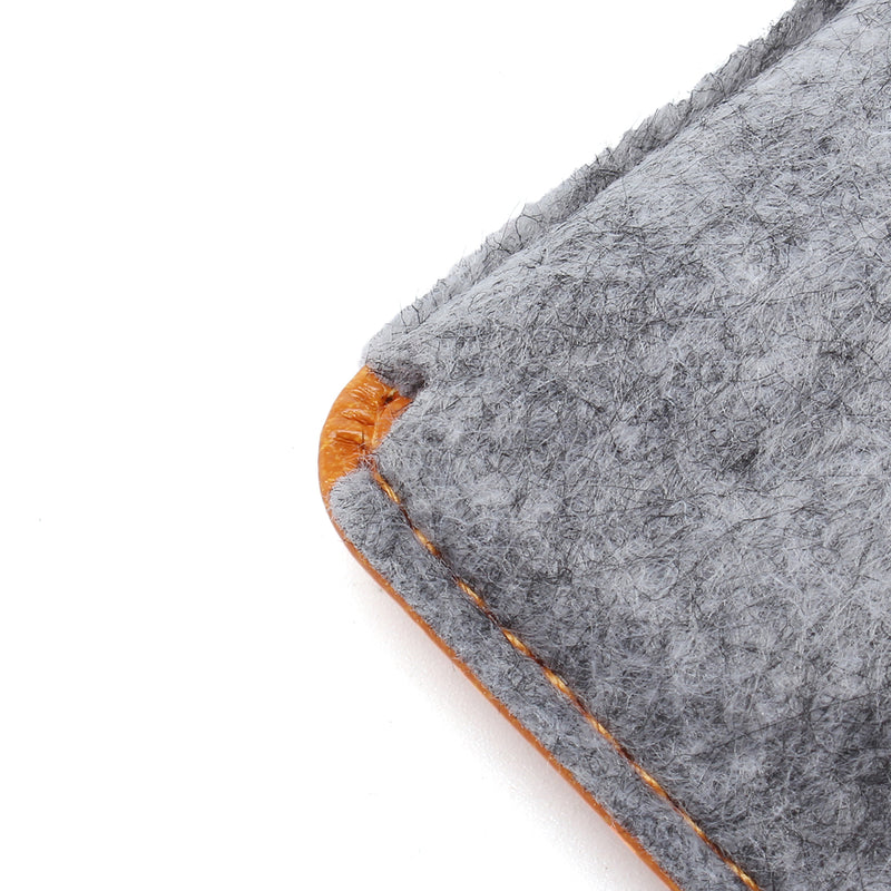 Felt PU Leather Protection Sleeve Case Storage Bag for Apple Magic Keyboard
