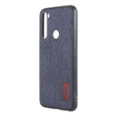 Bakeey Luxury Fabric Splice Soft Silicone Edge Shockproof Protective Case For Xiaomi Redmi Note 8