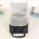 Lunch Tote Bag Oxford Waterproof Cooler Insulated Handbag Large Capacity Storage Containers