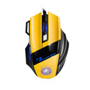 IMICE X7 USB Wired 7 keys 2400DPI Optical Gaming Mouse 7 LED Breathing Light for PC