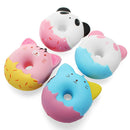 YunXin Squishy Cute Animals Donut 10cm Sweet Soft Slow Rising With Packaging Collection Gift Decor