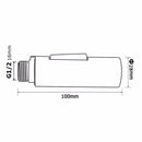 2 Function Replacement Pull Out Spray Mixer Tap Bath Sink Faucet Shower Head
