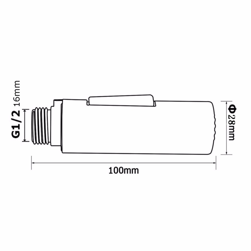 2 Function Replacement Pull Out Spray Mixer Tap Bath Sink Faucet Shower Head