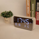 Big Screen LED Digital Multi-function Music Alarm Clock with Temperature Date And