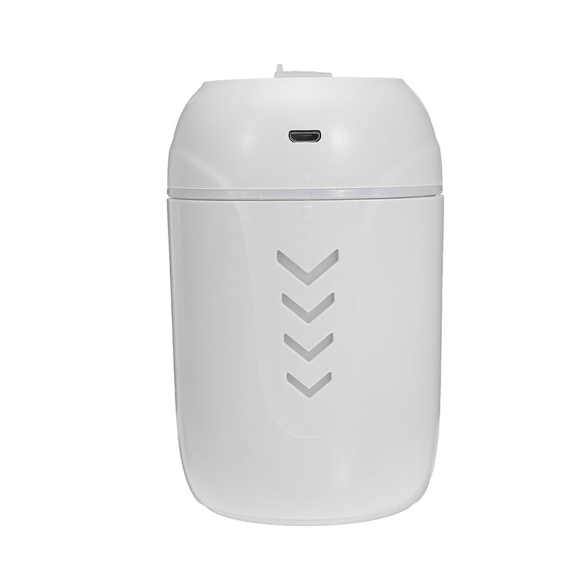 3 In1 Mini Air Humidifier Steam Aroma w/ USB Fan LED Light Purifier Diffuser