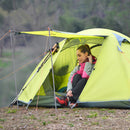 Hewolf 1.5M Iron Tent Pole Awning Rod Stand Camping Accessories Extending Door Frame