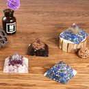 Pyramid Crystals Gemstone Meditation Yoga Energy Healing Stone Home Decoration