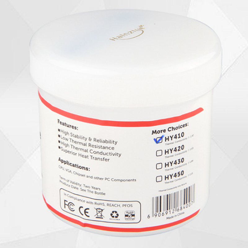 HY410-CN1000 1kg White Thermal Conductive Grease Paste Heat Sink Thermal Grease for PC CPU Cooling