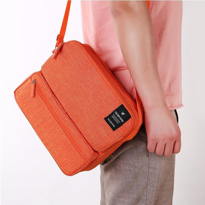 Travel Storage Bag Shoulder Computer Ipad Bag Trolley Case Hanging Bag Out Clothing Luggage Bag Laptop Bag