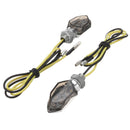 5 SMD LED Turn Signal Amber Mini Motorcycle Blinker Indicators Lights