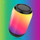 Bakeey Portable Colorful LED Light Wireless bluetooth Speaker HiFi FM Radio TF Card Dual Bass Subwoofer with Mic