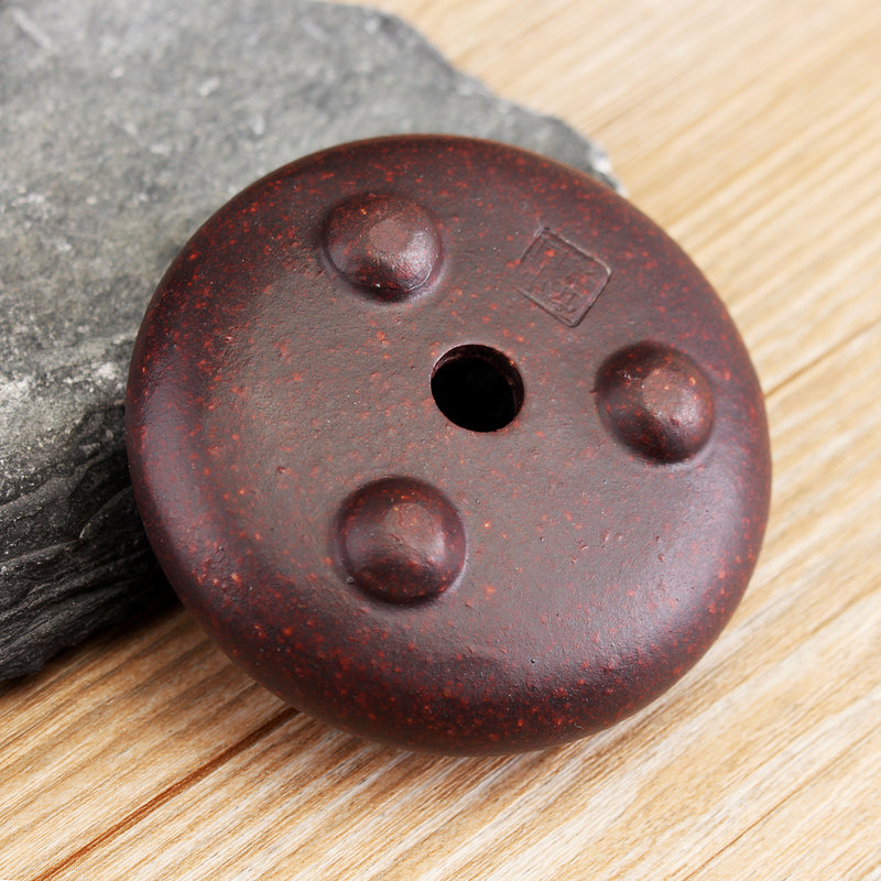 Garden Chinese Style Zisha Flower Pot Mini Round Pot Indoor Bonsai Succulent Plants Pot