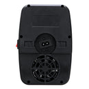 IPRee 1000W Portable Mini Electric Heater Fan Fireplace Flame Timer Air Warmer Home Outdoor Heater Fan