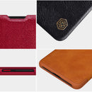 NILLKIN Qin Series Vintage Flip Card Slot Holder PC Bumper PU Leather Protective Case for Xiaomi Mi 9T / Xiaomi Mi9T Pro