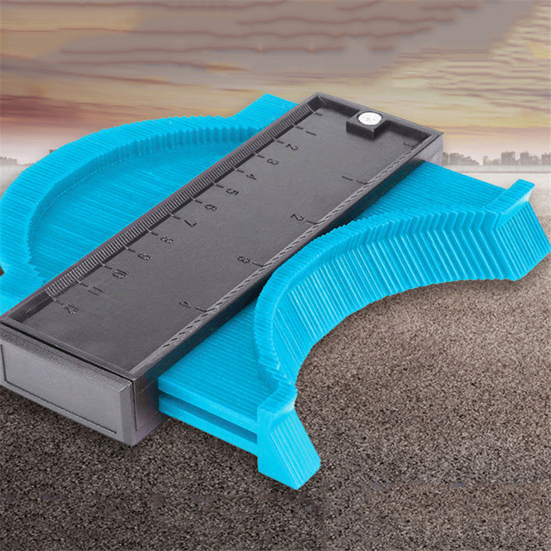25cm Contour-gauge Plastic-profile Copy Profile Wood Measurement Tiling Laminate Tiles Tool
