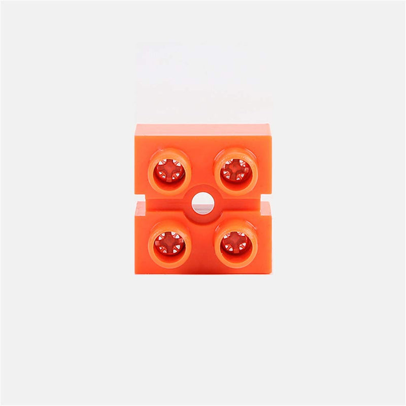 H2519-2 Dual Row Plastic Terminal 600V 36A 2 Positions Screw Terminal Block Cable Connector Barrier Terminal Strip Block