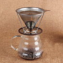 115mm Stainless Steel Coffee Filter with Cup Stand