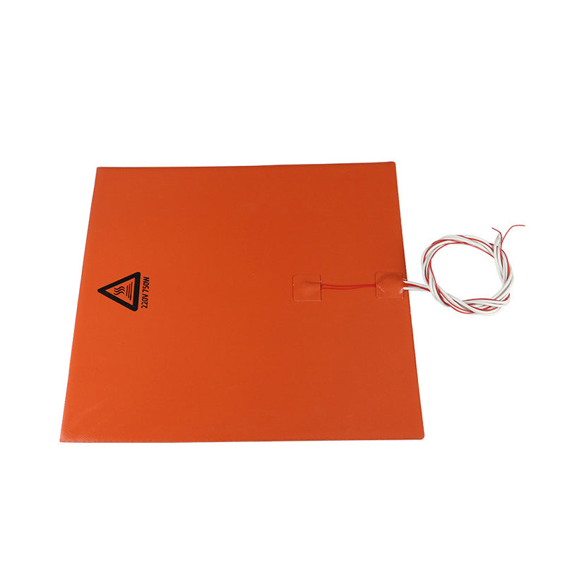 310*310mm 220V 750W Silicone Heated Bed Heating Pad for 3D Printer Part