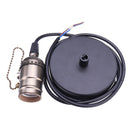 E27 Bronze Vintage Edison Light Socket Lamp Holder Pendant Bulb Adapter with Zipper AC110-220V