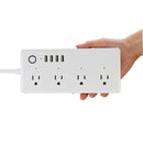 WiFi Plug Power Strip 4 Smart AC Outlet USB Remote Control Timing Schedule Compatible Alexa/Google Home/ifttt