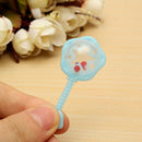 Baby Shower Bath Toys Mini Rattles Christening Favors Girl Boy Birthday Party Decorations Gift