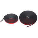 5M/8M Universal Car B-shape Window Door Rubber Seal Strip Hollow Weatherstrip Sealing Strip