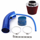 3inch 75mm Universal Short Racing High Flow Air Intake Kit Pipe + Filter + Clamp