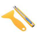 Bald Eagle Stars Rear Window Decal Sticker Car Truck Suv squeegee + Hobby Knife Set