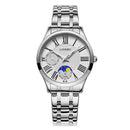 LONGBO 5013 Fashion Calendar Quartz Watches Full Steel Couple Wrist Watch